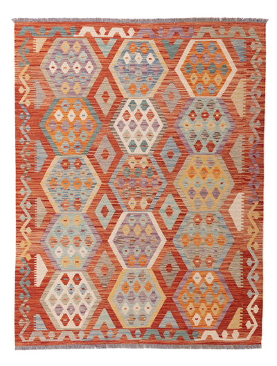 Kilim Maimana Alfombra 150x192cm - Alfombra de lana