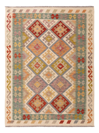 Kilim Maimana Alfombra 145x200cm - Alfombra de lana