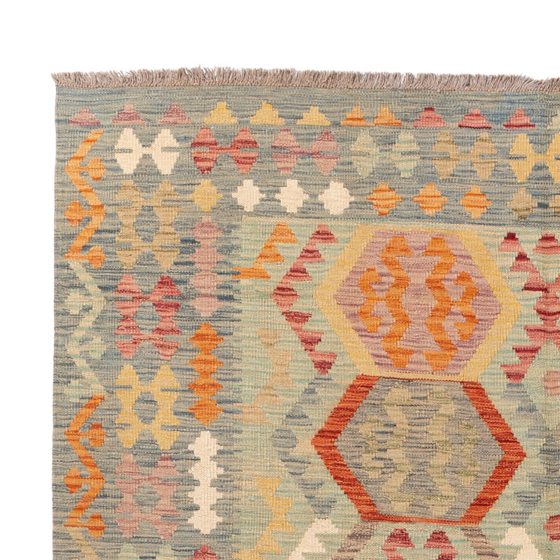 Kelim Teppich - Splash - 236 x 175 cm - bunt