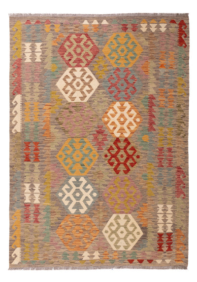 Kilim Maimana Alfombra 168x243cm - Alfombra de lana