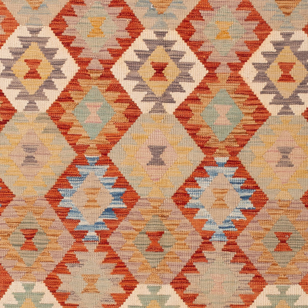 Kelim Teppich - Splash - 247 x 171 cm - bunt