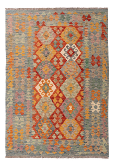 Kilim Maimana Alfombra 145x206cm - Alfombra de lana