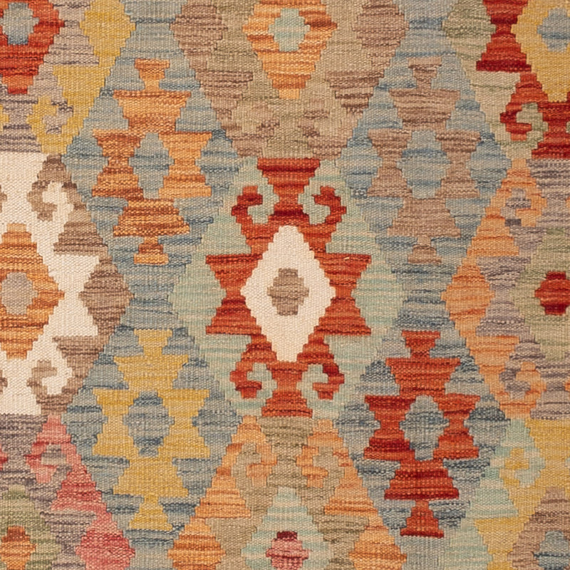 Kelim Teppich - Splash - 203 x 149 cm - bunt