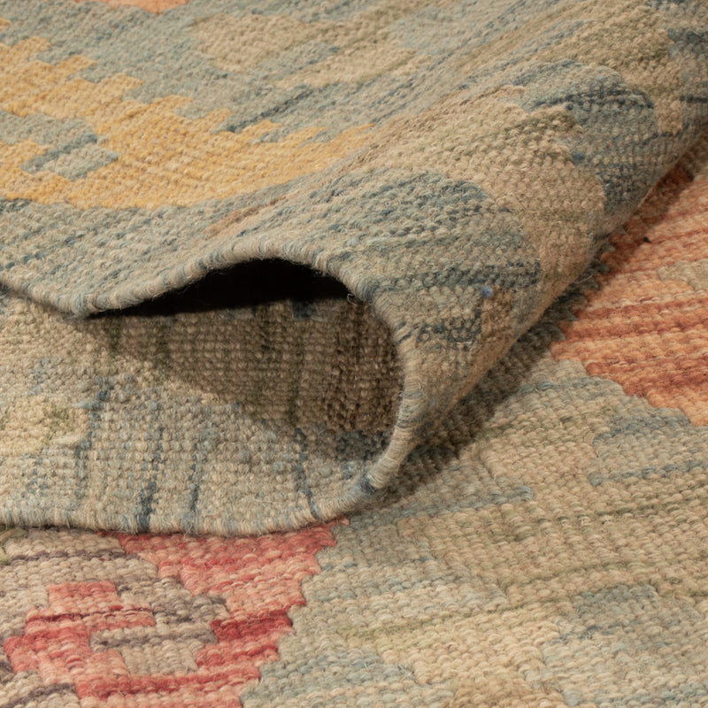 Kelim Teppich - Splash - 203 x 149 cm - bunt