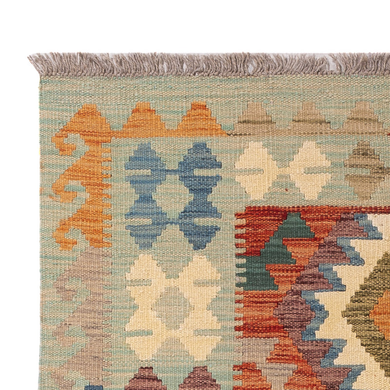 Kelim Teppich - Splash - 150 x 99 cm - bunt