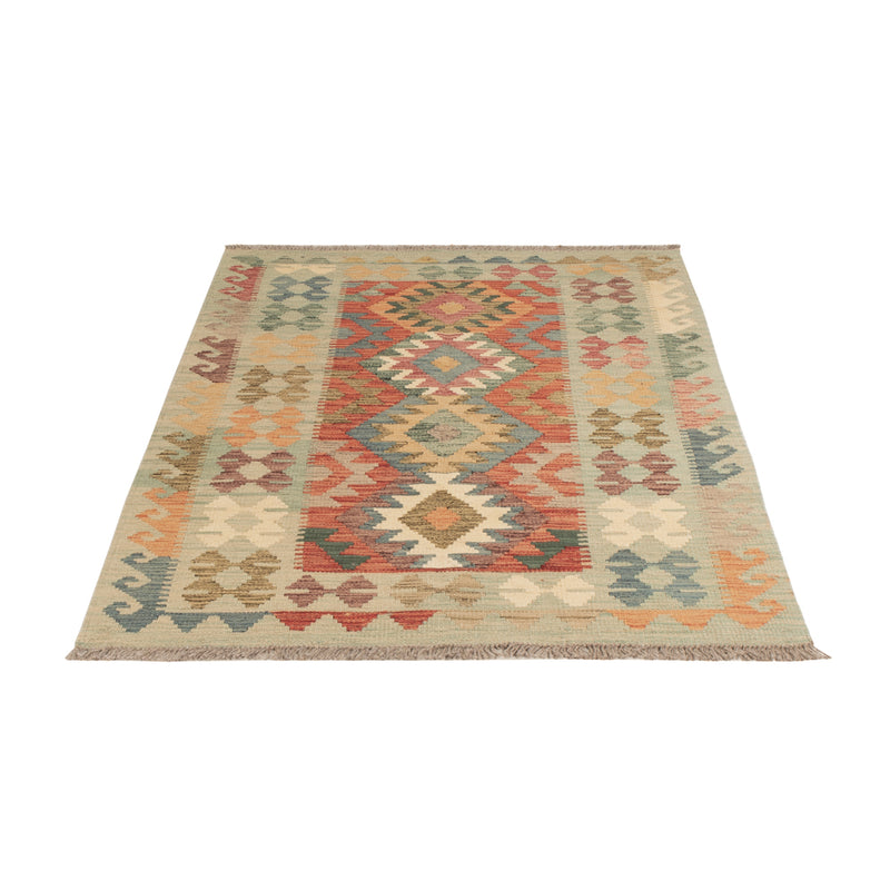 Kelim Teppich - Splash - 150 x 99 cm - bunt