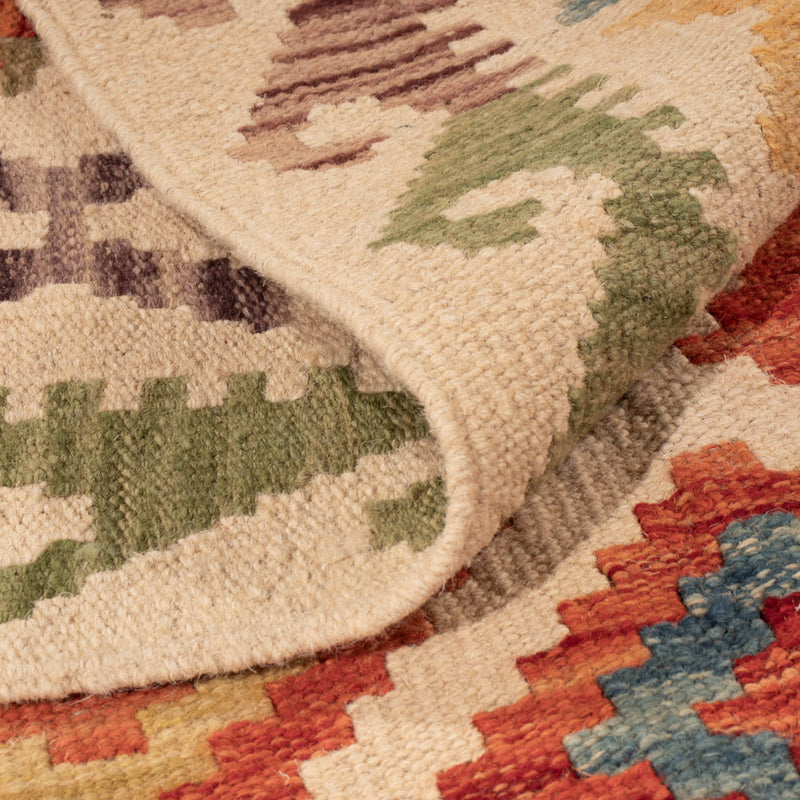 Kelim Teppich - Splash - 150 x 103 cm - bunt