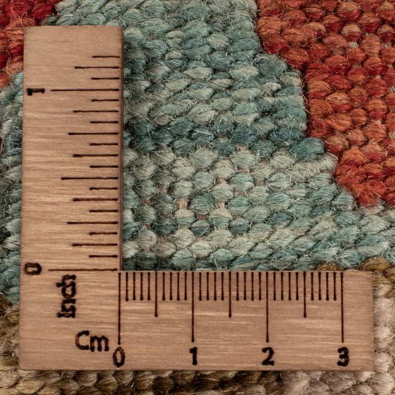 Kelim Teppich - Splash - 194 x 156 cm - bunt