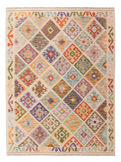 Kilim Maimana Alfombra 150x197cm - Alfombra de lana