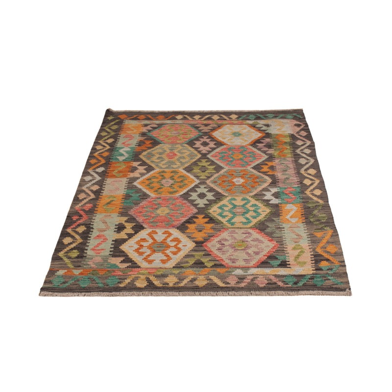 Kelim Teppich - Splash - 156 x 105 cm - bunt