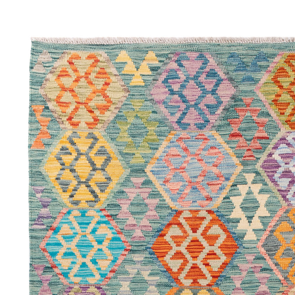 Kilim Maimana Alfombra 252x179cm - Alfombra de lana