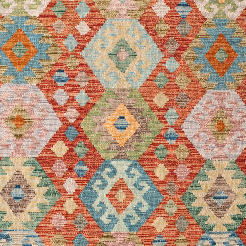Kelim Teppich - Splash - 244 x 176 cm - bunt