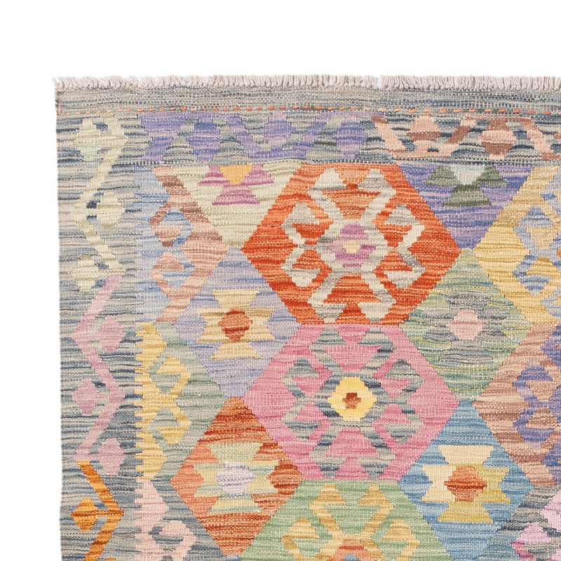 Kelim Teppich - Splash - 234 x 164 cm - bunt