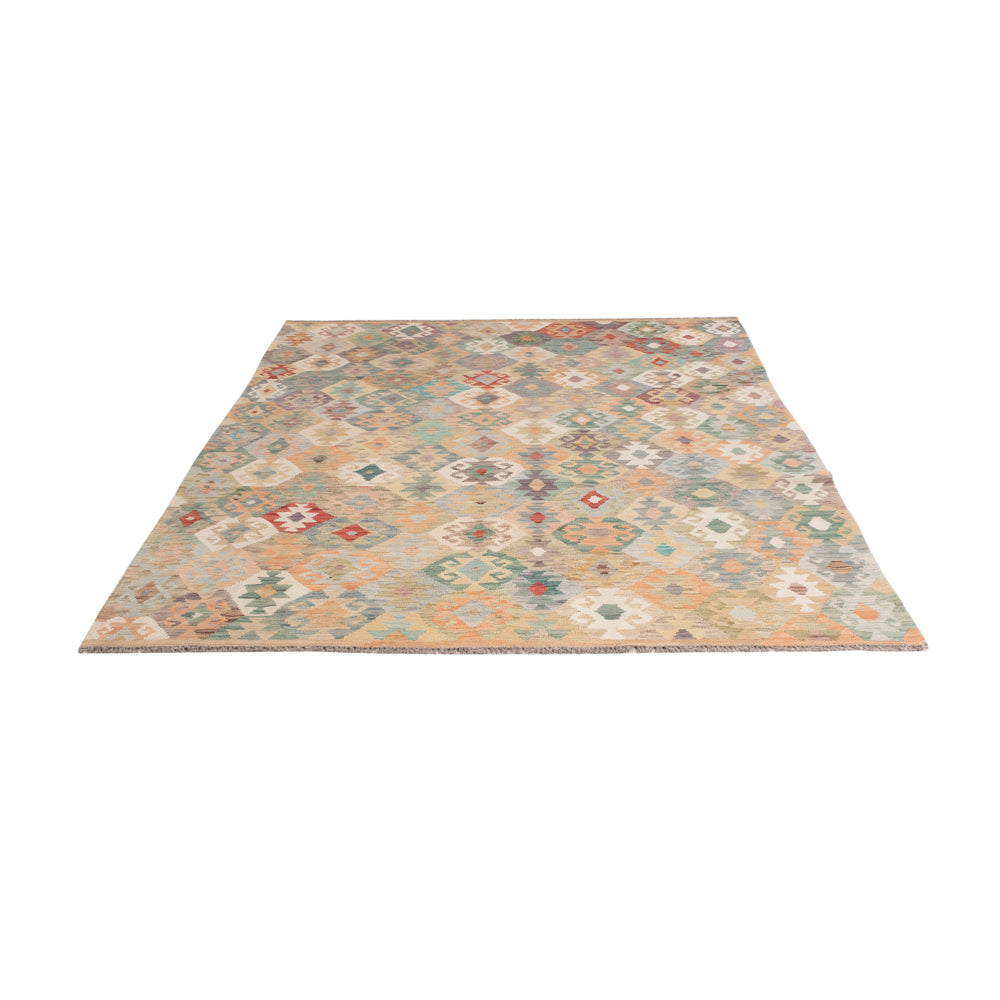 Kelim Teppich - Splash - 242 x 172 cm - bunt