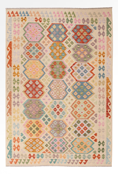 Kilim Maimana Alfombra 176x258cm - Alfombra de lana