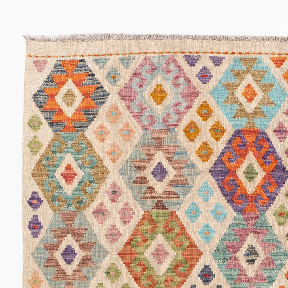 Kilim Maimana Alfombra 174x250cm - Alfombra de lana
