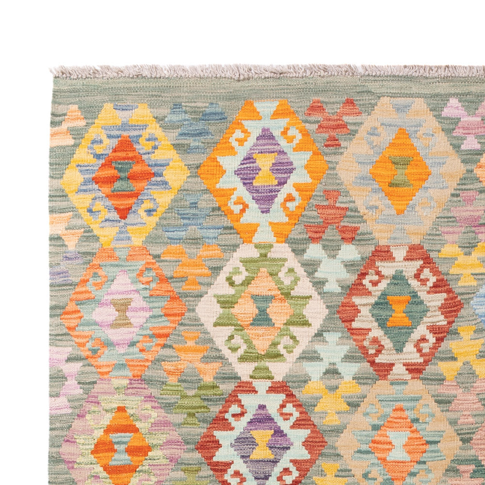 Kilim Maimana Alfombra 252x180cm - Alfombra de lana
