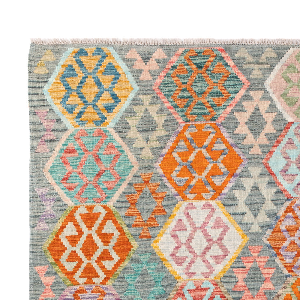 Kilim Maimana Alfombra 178x253cm - Alfombra de lana