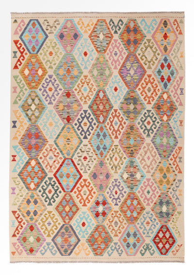 Kilim Maimana Alfombra 179x251cm - Alfombra de lana
