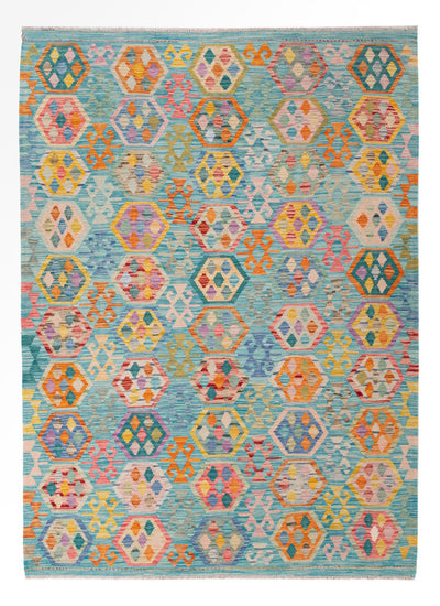Kilim Maimana Alfombra 177x248cm - Alfombra de lana