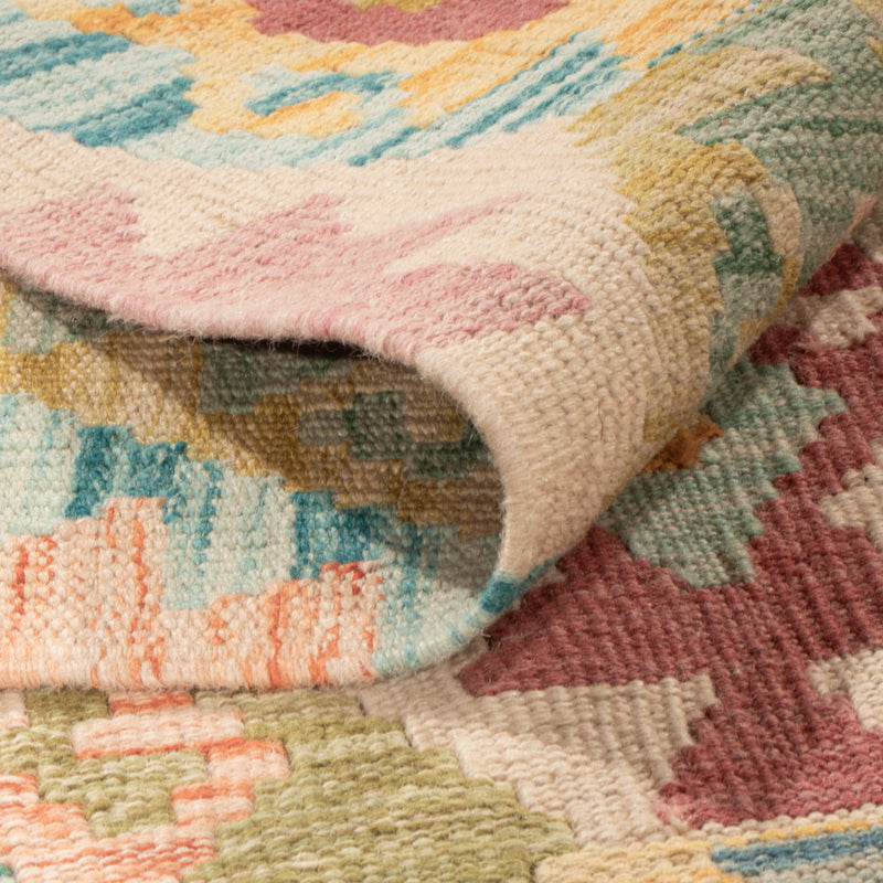 Kelim Teppich - Splash - 245 x 171 cm - bunt