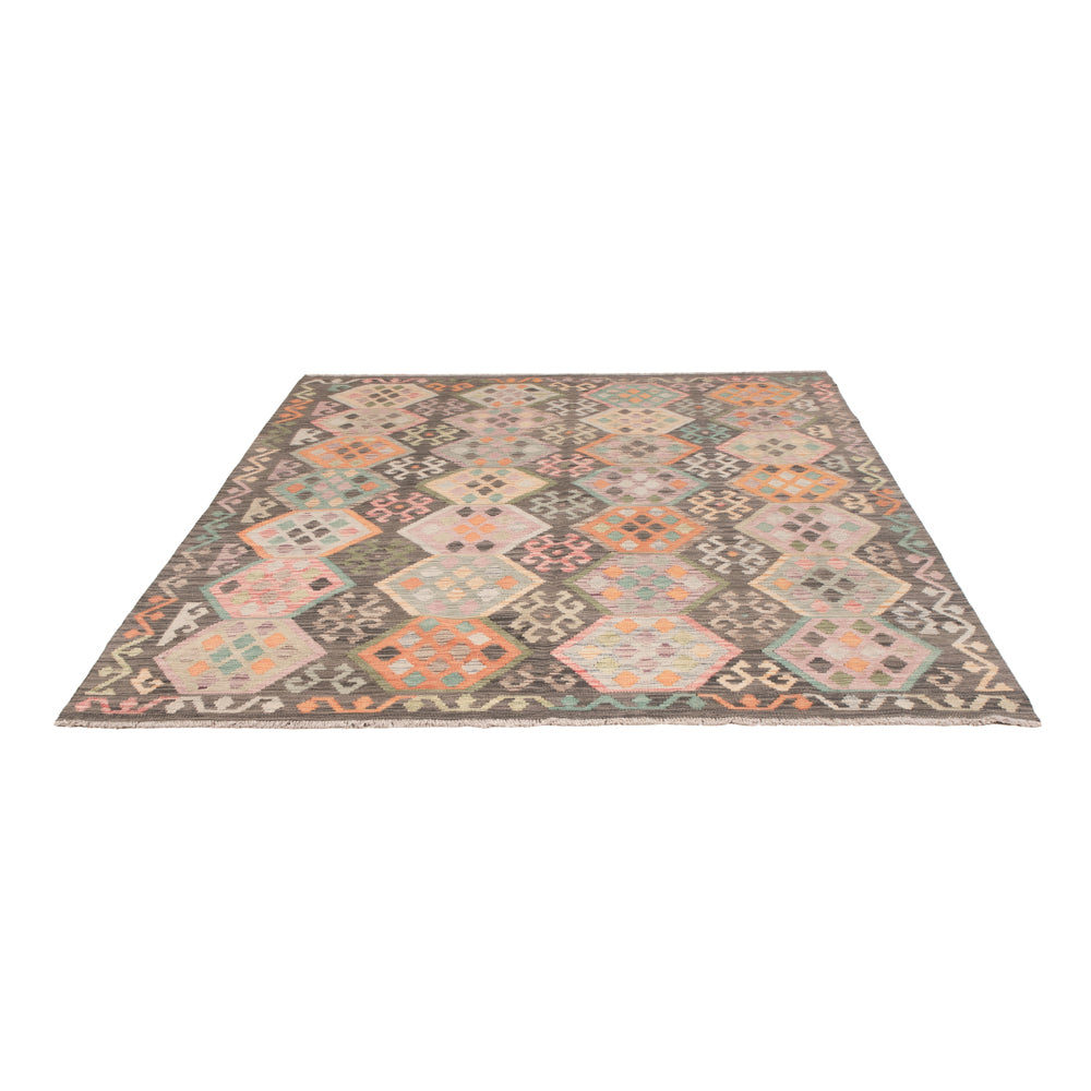 Kelim Teppich - Splash - 241 x 185 cm - bunt