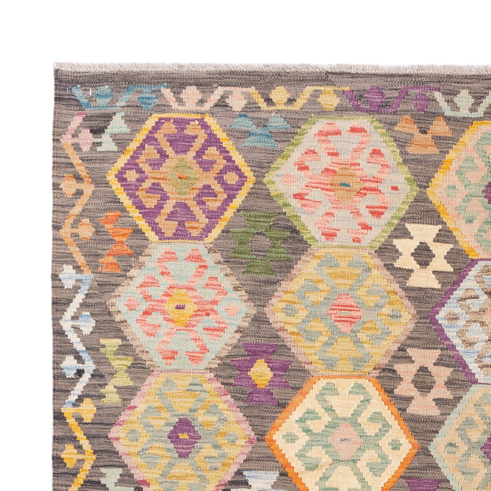 Kilim Maimana Alfombra 185x237cm - Alfombra de lana