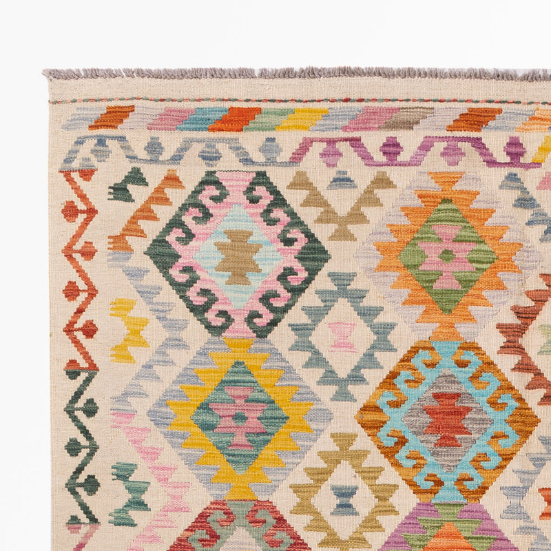 Kelim Teppich - Splash - 243 x 170 cm - bunt
