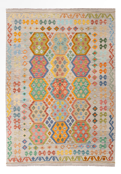 Kilim Maimana Alfombra 181x255cm - Alfombra de lana