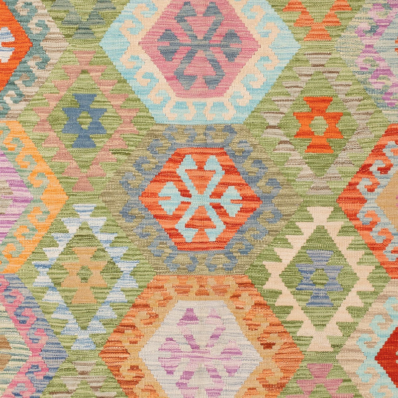 Kelim Teppich - Splash - 249 x 177 cm - bunt