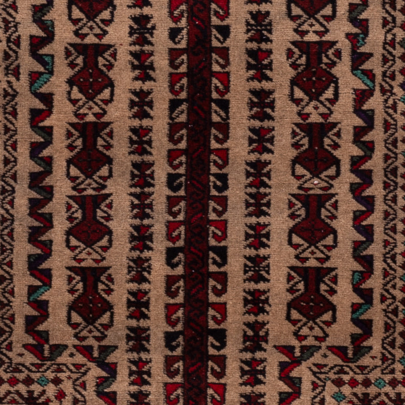 Belutsch Teppich - 156 x 93 cm - creme