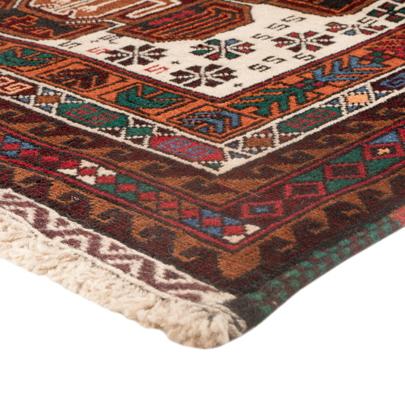 Belutsch Teppich - 140 x 90 cm - creme