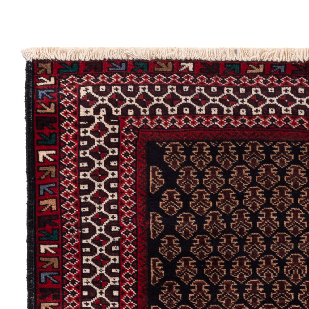 Belutsch Teppich - 140 x 90 cm - mehrfarbig