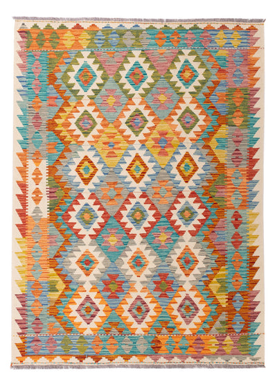 Kilim Maimana Alfombra 159x197cm - Alfombra de lana