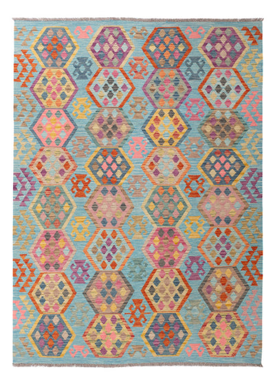 Kilim Maimana Alfombra 182x251cm - Alfombra de lana