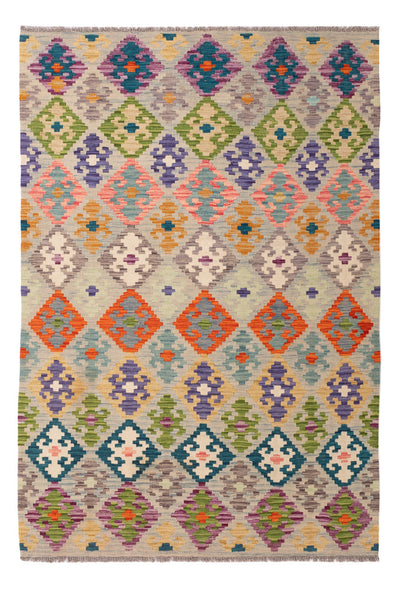 Kilim Maimana Alfombra 150x215cm - Alfombra de lana