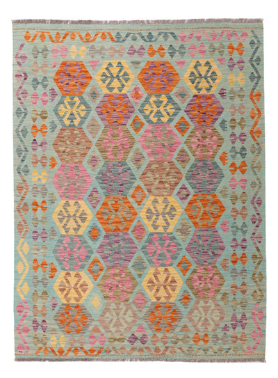 Kilim Maimana Alfombra 156x205cm - Alfombra de lana