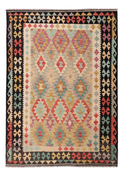 Kilim Maimana Alfombra 148x209cm - Alfombra de lana