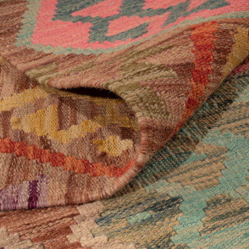 Kelim Teppich - Splash - 157 x 104 cm - bunt