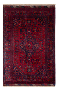 Afghan Teppich - Royal - 150 x 100 cm - rot
