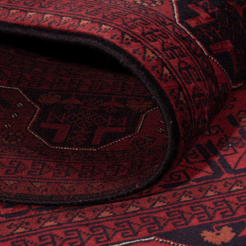 Afghan Teppich - Royal - 147 x 100 cm - rot