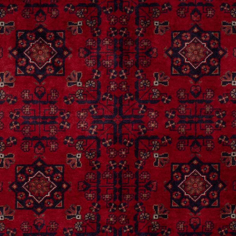 Afghan Teppich - Royal - 155 x 101 cm - rot
