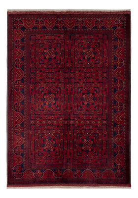 Afghan Teppich - Royal - 147 x 102 cm - rot