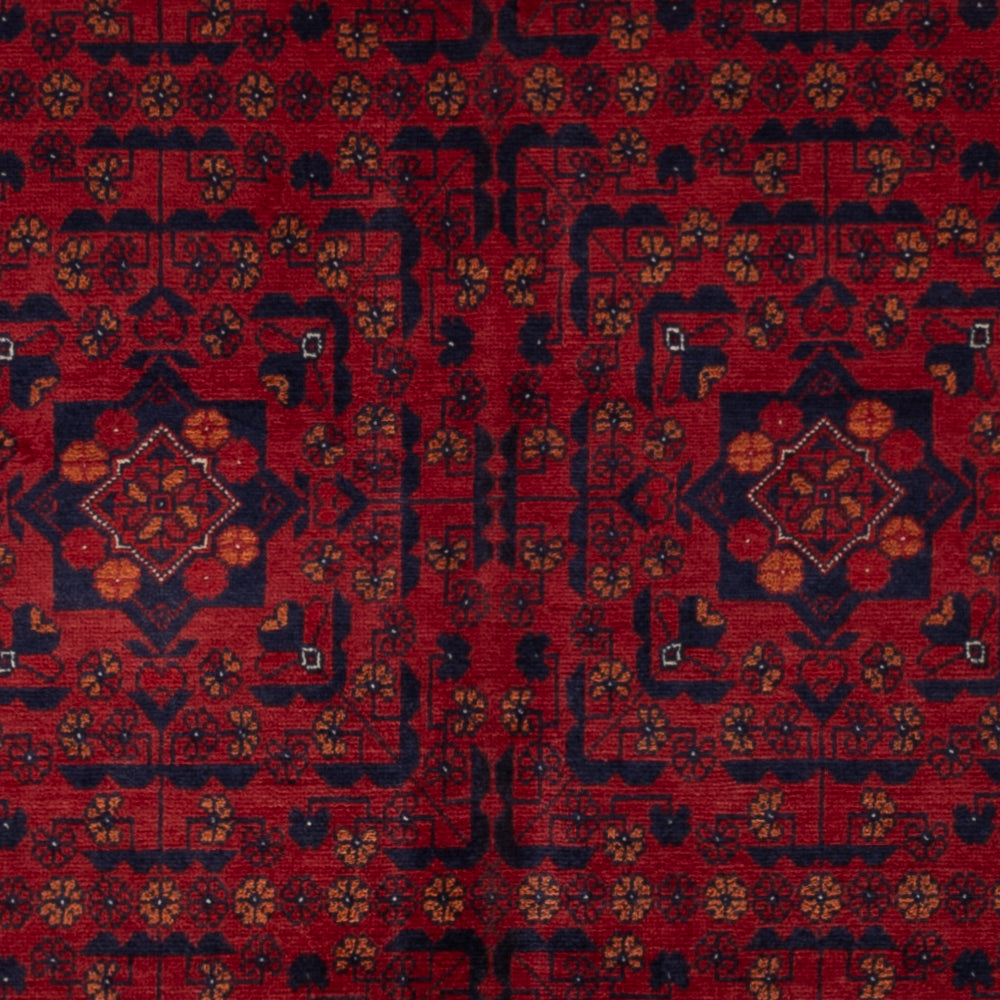 Afghan Teppich - Royal - 147 x 102 cm - rot