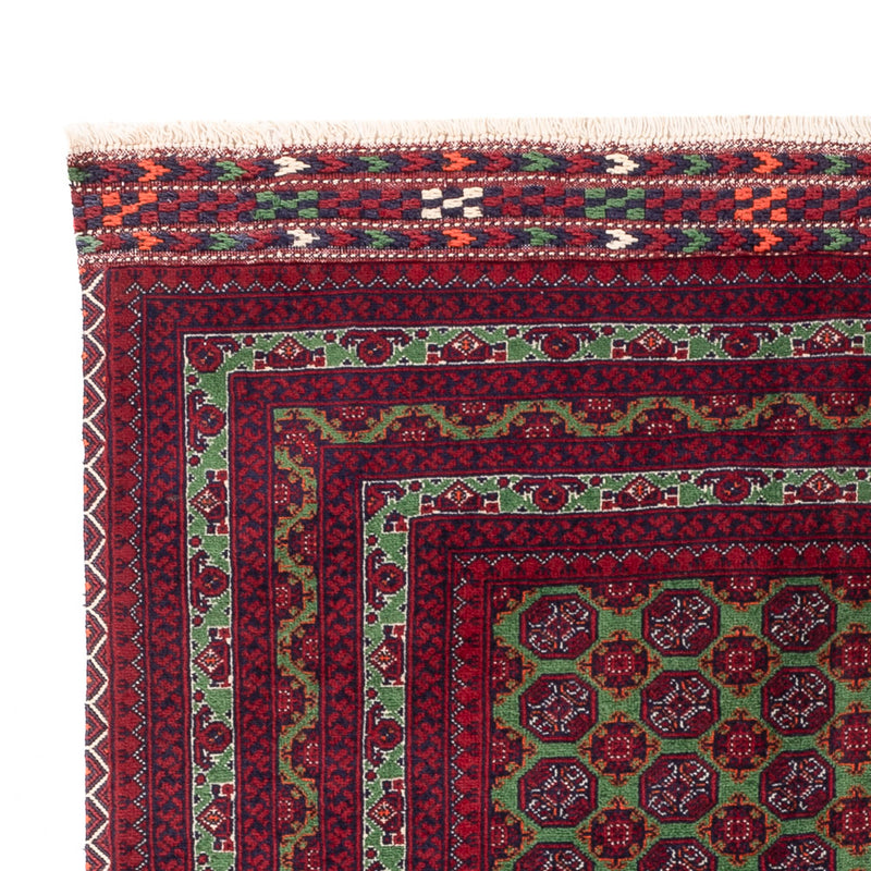 Afghan Teppich - Royal - 142 x 97 cm - grün