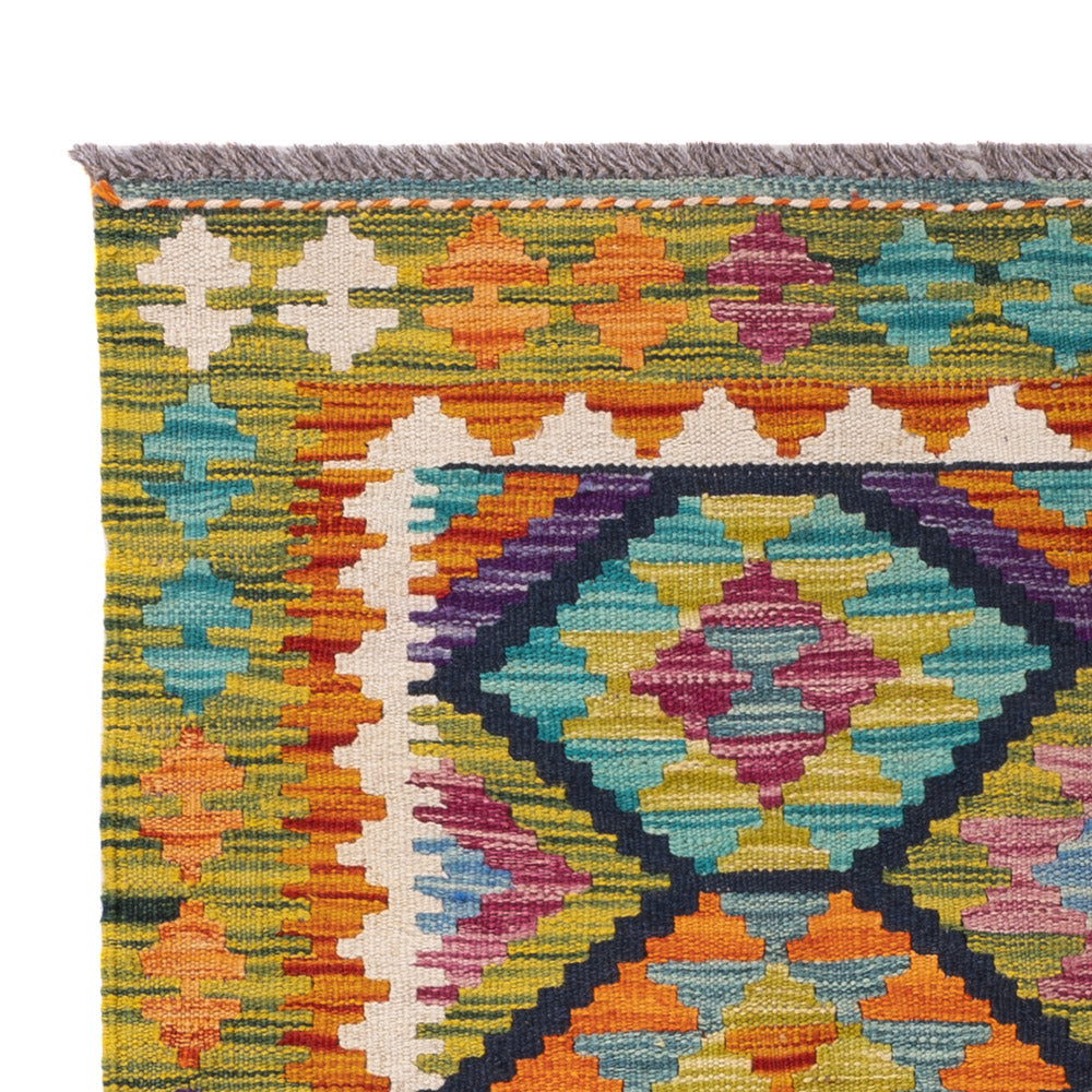 Kilim Maimana Alfombra 101x143cm - Alfombra de lana