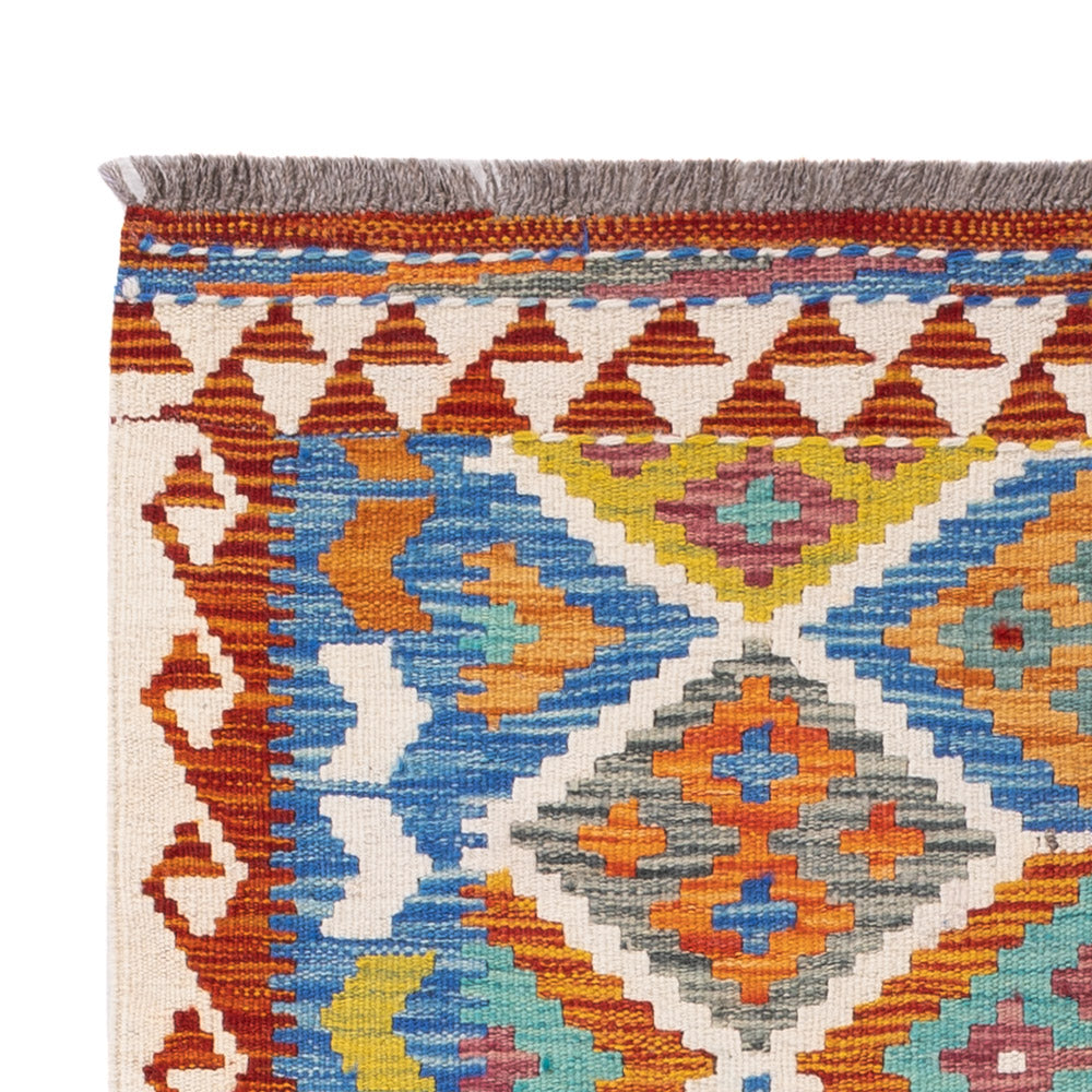Kelim Teppich - Splash - 150 x 95 cm - bunt