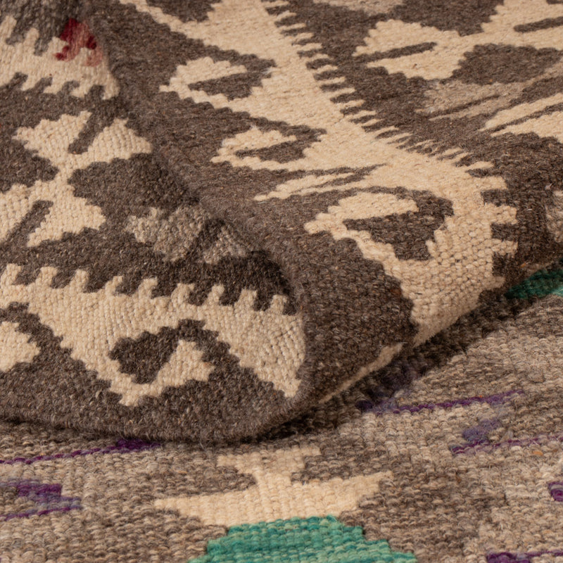 Kelim Teppich - Splash - 154 x 103 cm - natur