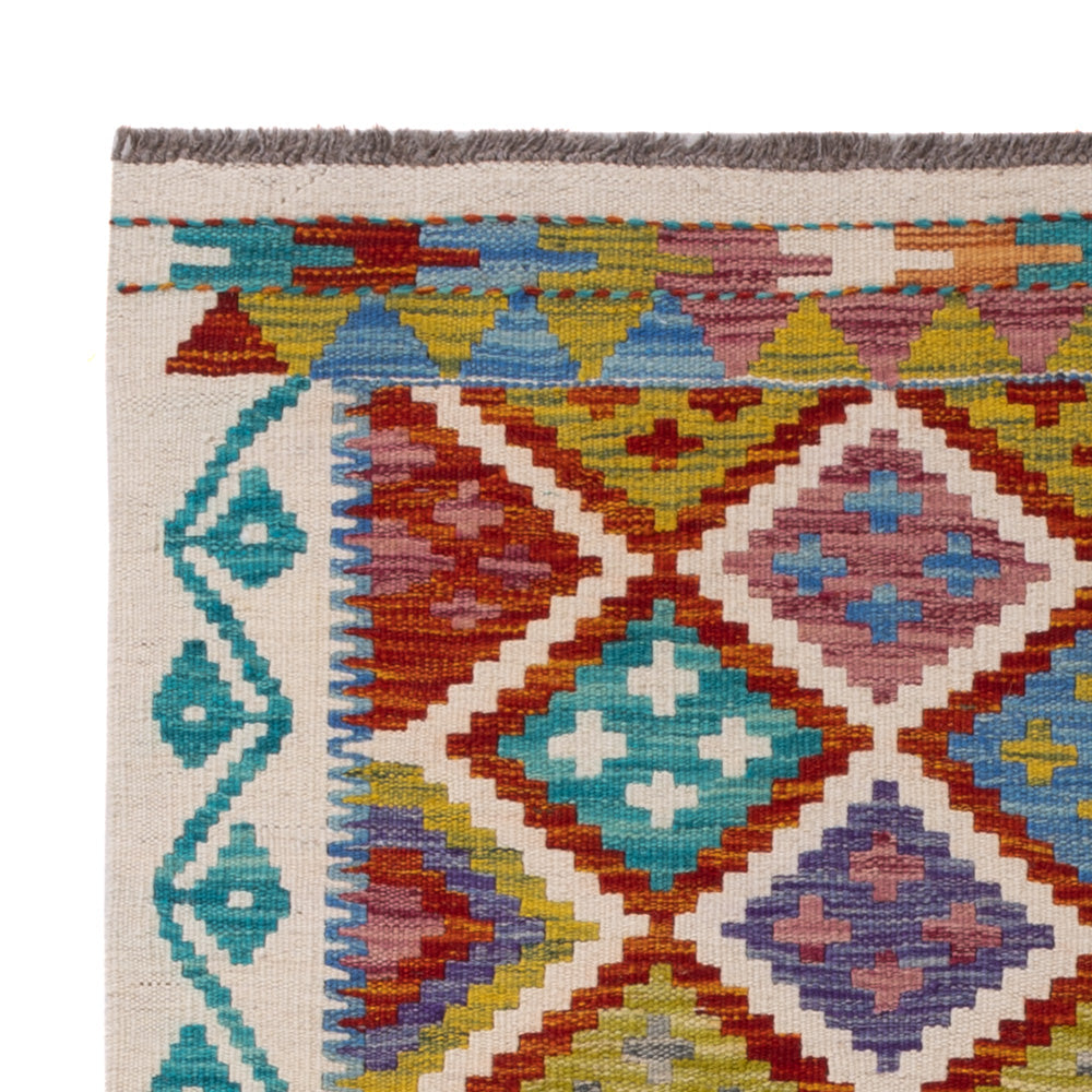 Kilim Maimana Alfombra 102x144cm - Alfombra de lana