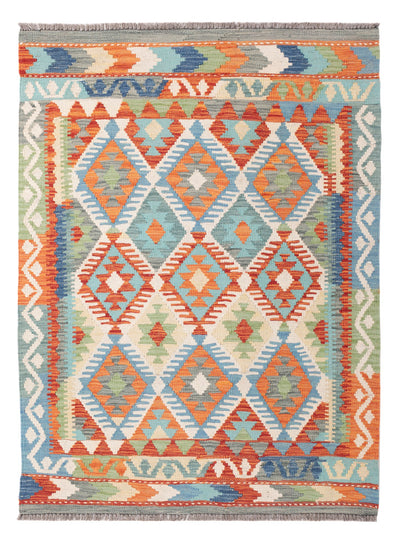 Kilim Maimana Alfombra 111x145cm - Alfombra de lana